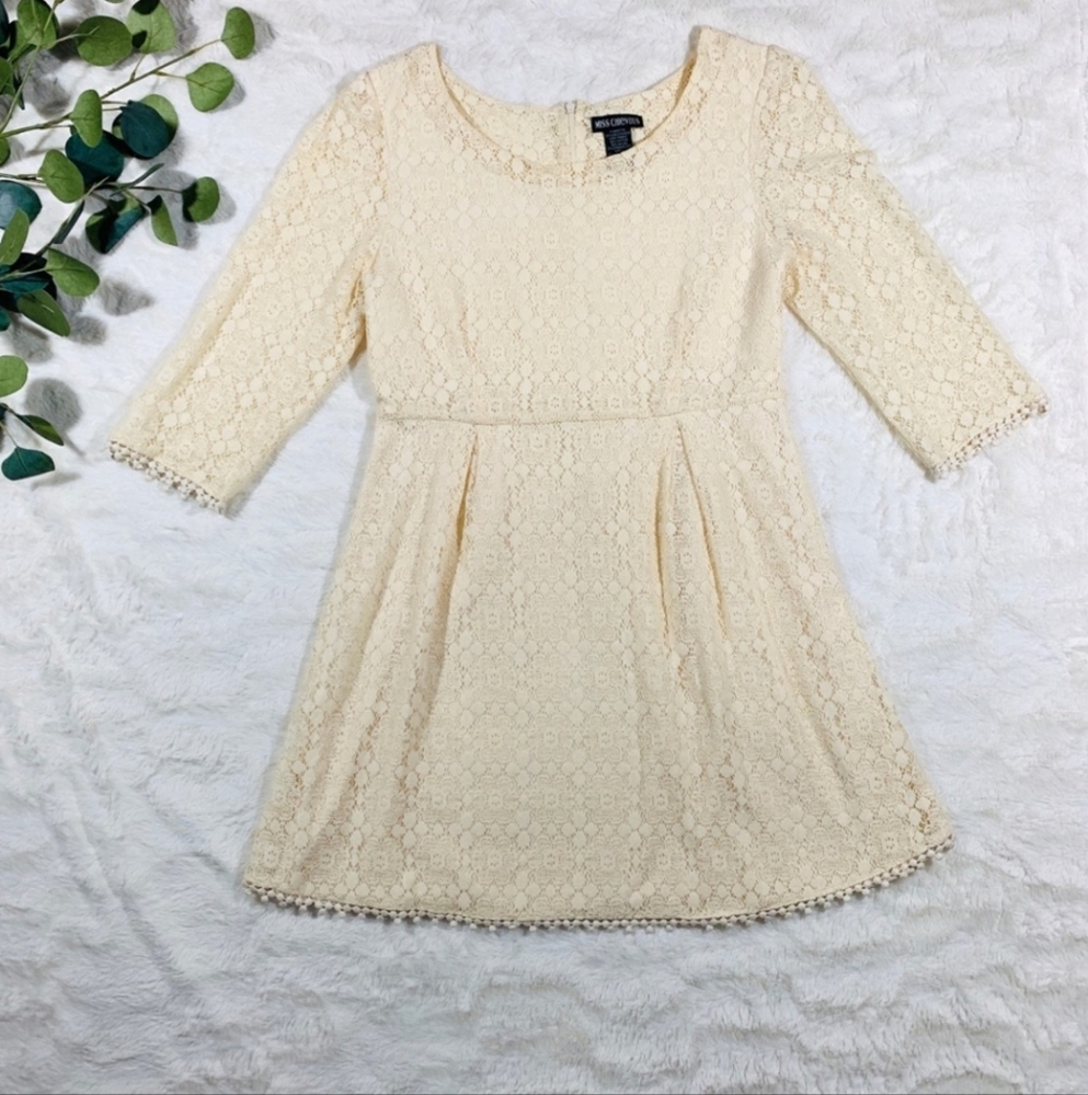 Retro Vintage Miss Chievous Lace Dress